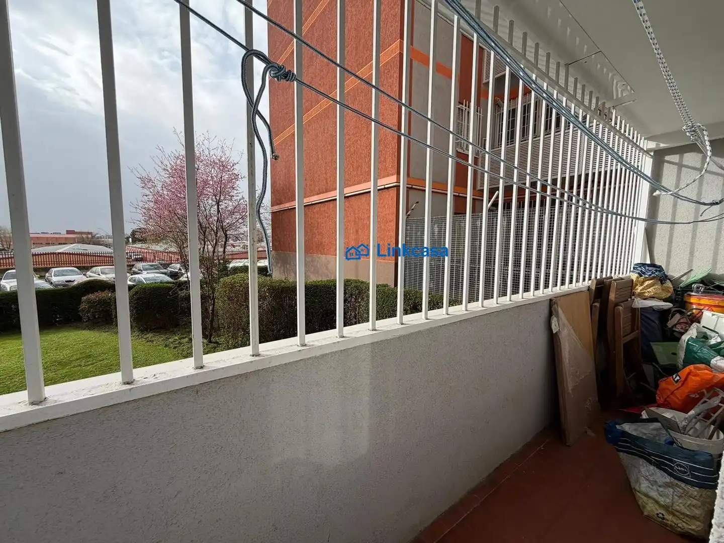 Balcony of Flat for sale in Fuenlabrada  with Air Conditioner, Heating and Balcony