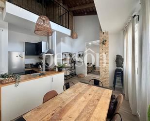 Kitchen of Flat to rent in  Valencia Capital  with Air Conditioner and Balcony