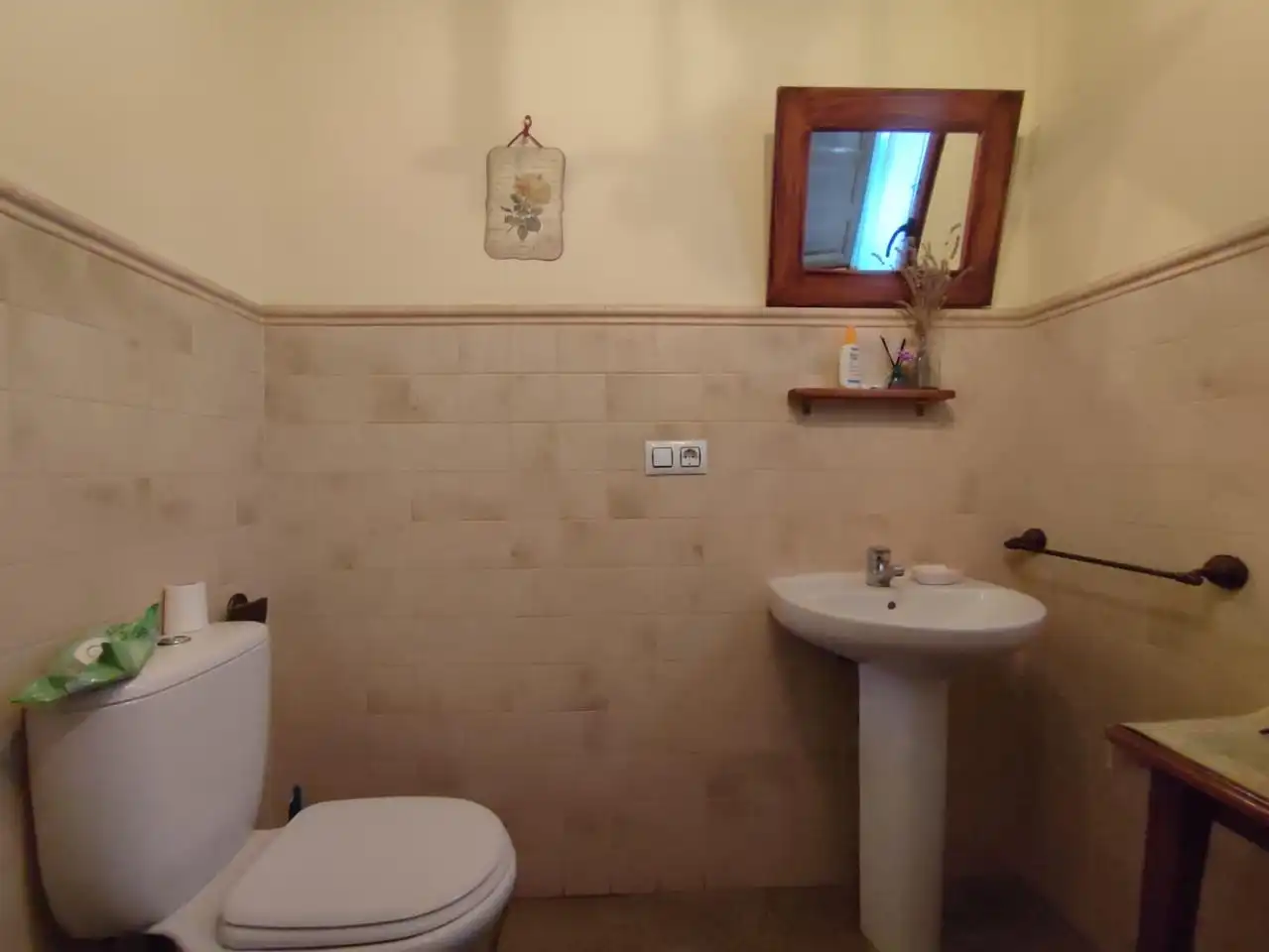 Bany de Finca rústica en venda en Albacete amb Jardí privat, Terrassa i Piscina
