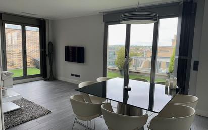 Dining room of Attic for sale in  Madrid Capital  with Terrace