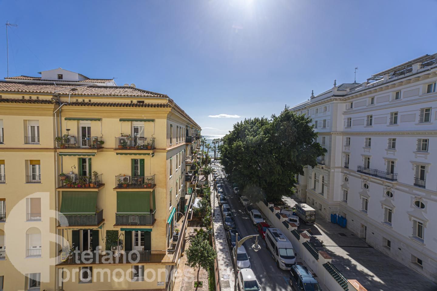 Vista exterior de Piso de alquiler en Málaga Capital