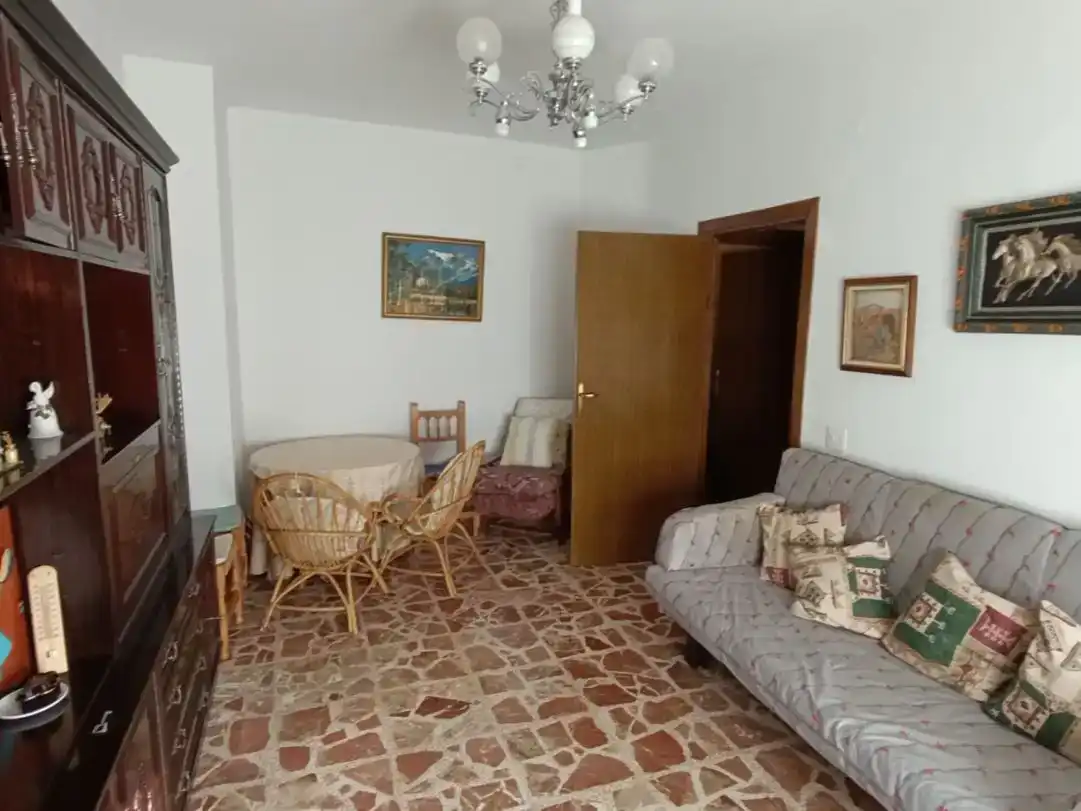 Sala d'estar de Casa adosada en venda en La Alberca de Záncara , Cuenca