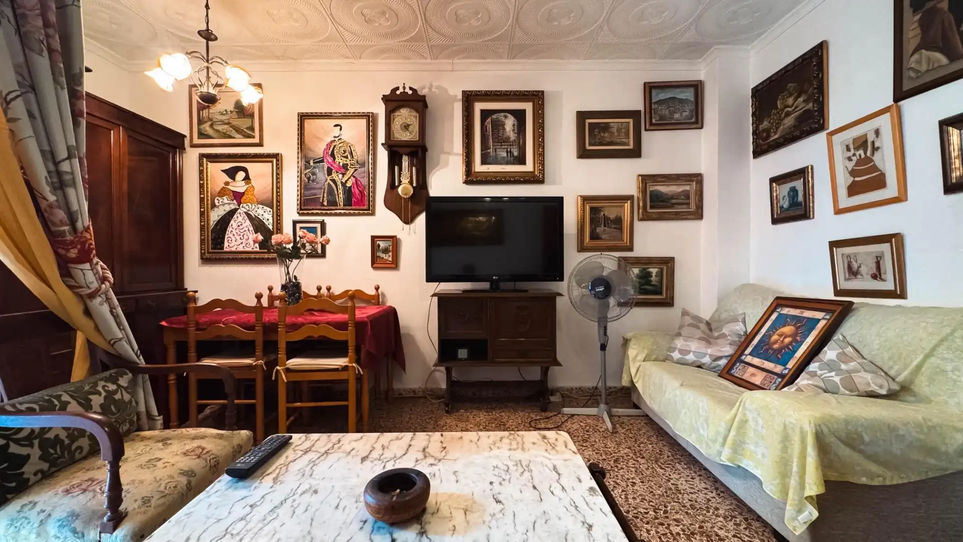 Living room of Houses for sale in Abanilla  with Private garden, Terrace and Furnished