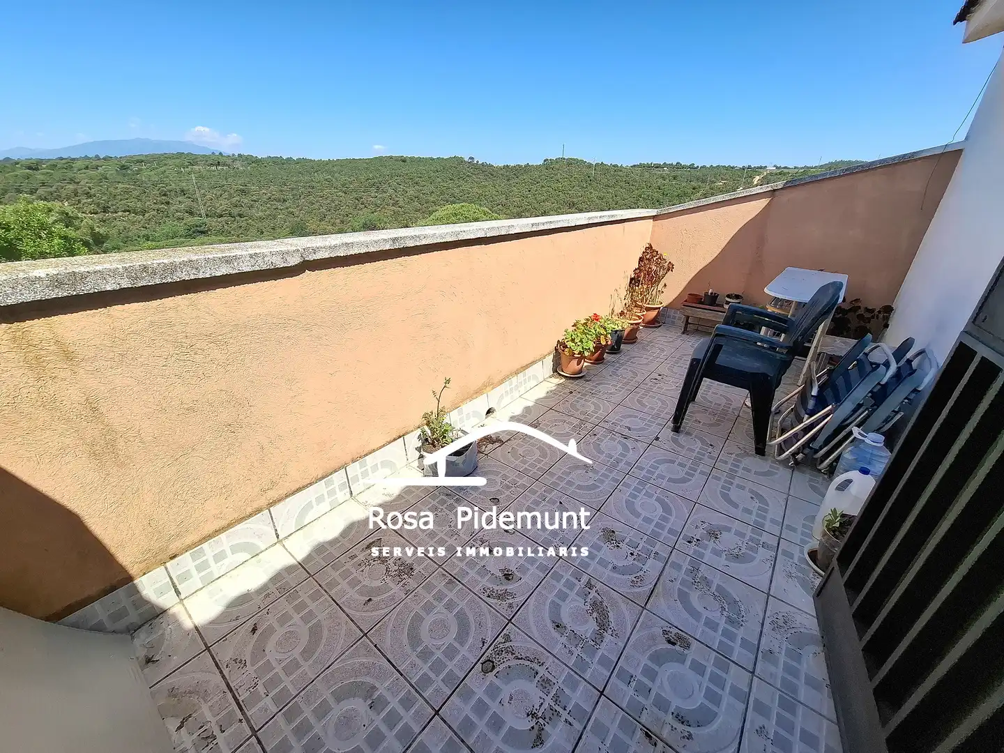 Terrassa de Casa o xalet en venda en Tordera amb Calefacció, Jardí privat i Terrassa