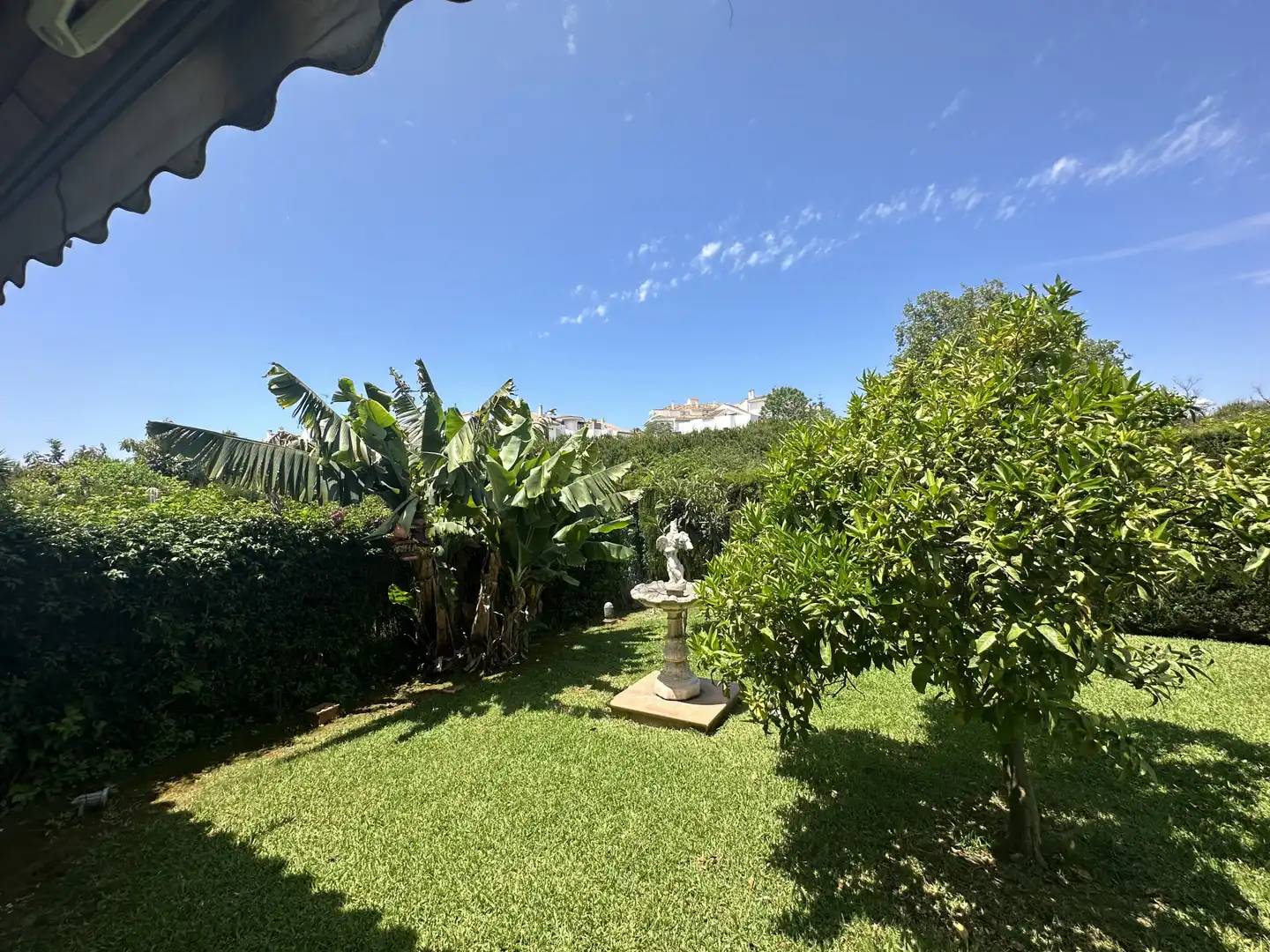 Jardí de Casa adosada de lloguer en Marbella amb Aire condicionat, Jardí privat i Terrassa