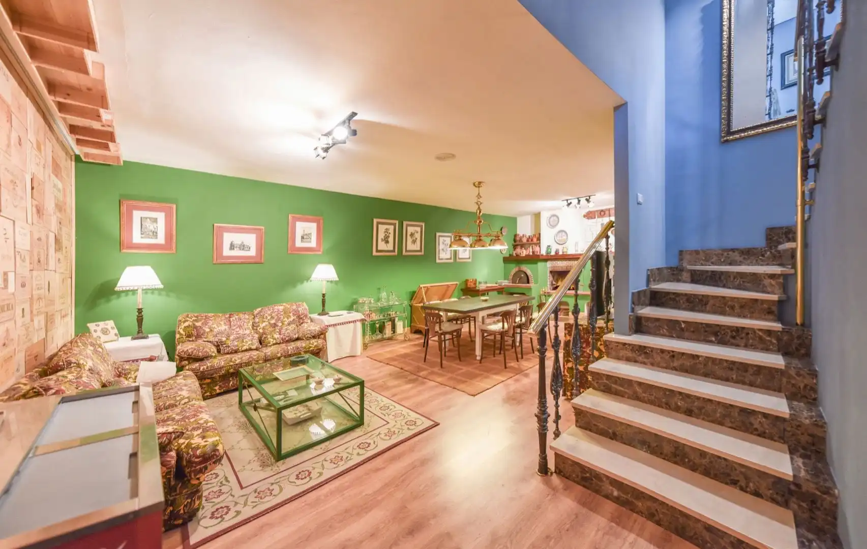 Sala de estar de Casa o chalet en venta en Tordesillas con Calefacción, Jardín privado y Parquet