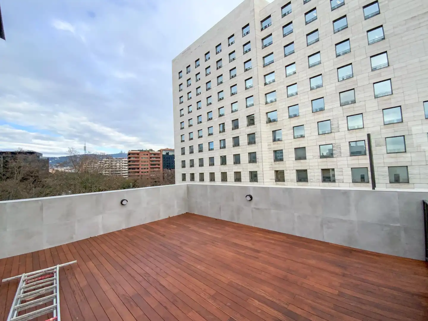 Terraza de Piso de alquiler en Barcelona con Aire acondicionado, Parquet y Balcón