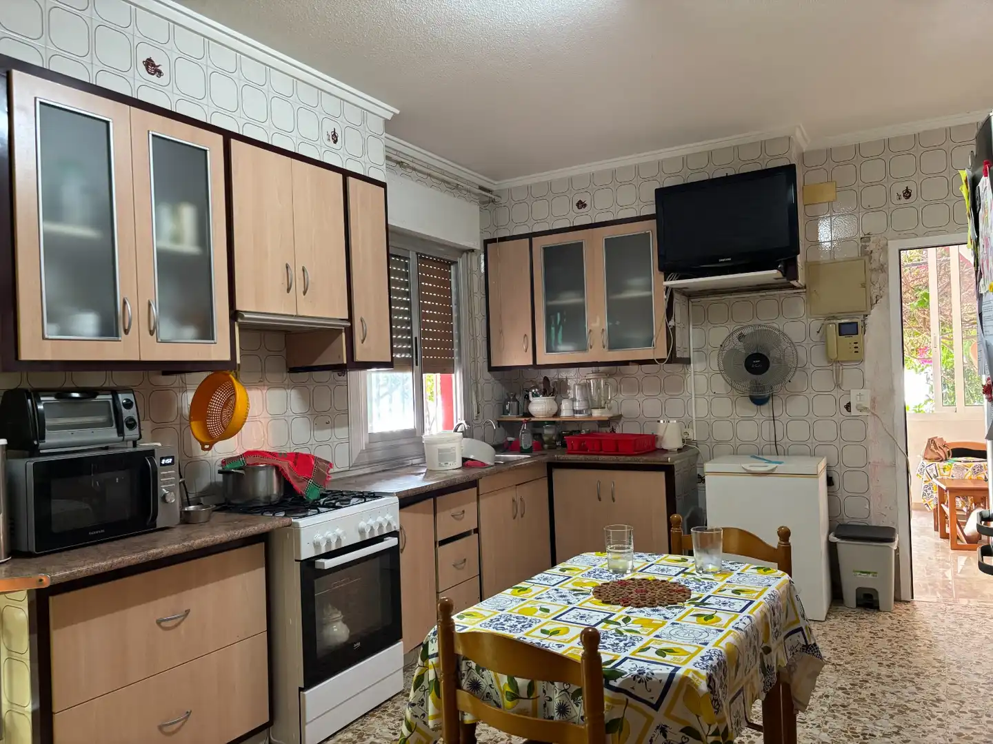 Cocina de Casa o chalet en venta en Elche / Elx con Aire acondicionado, Jardín privado y Piscina
