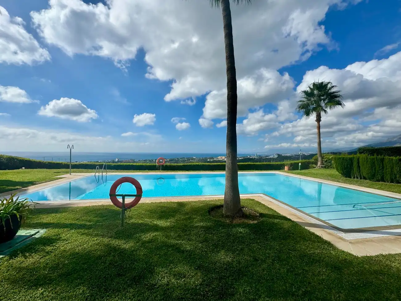 Swimming pool of Apartments for sale in Marbella  with Terrace, Storage room and Furnished