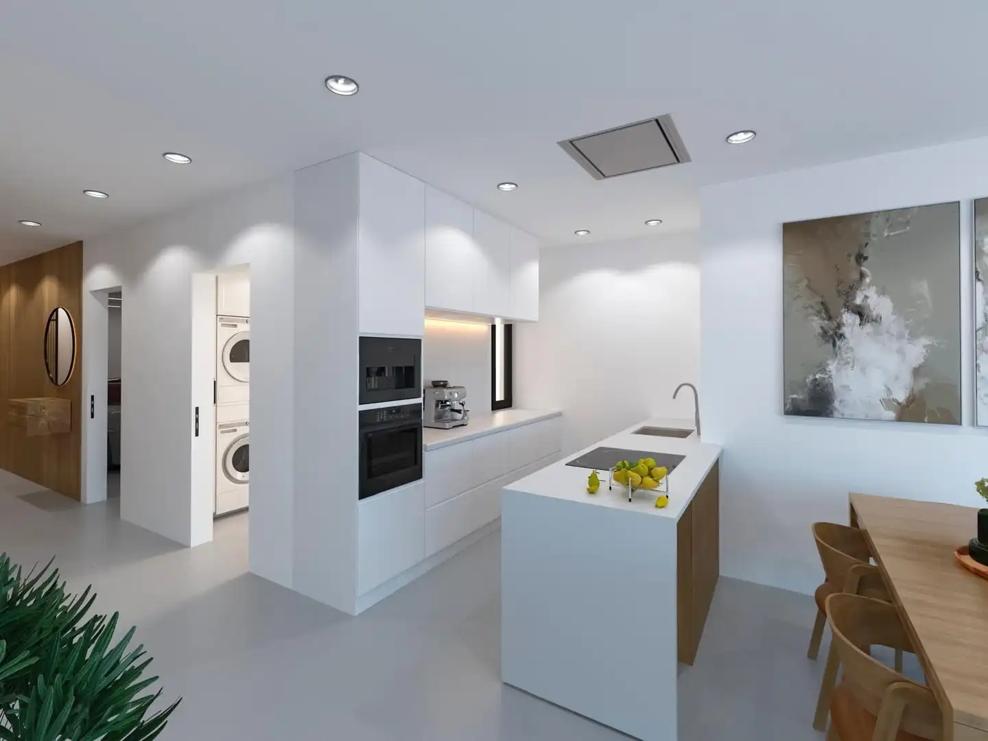 Cocina de Casa adosada en venta en Maria de la Salut con Aire acondicionado y Terraza