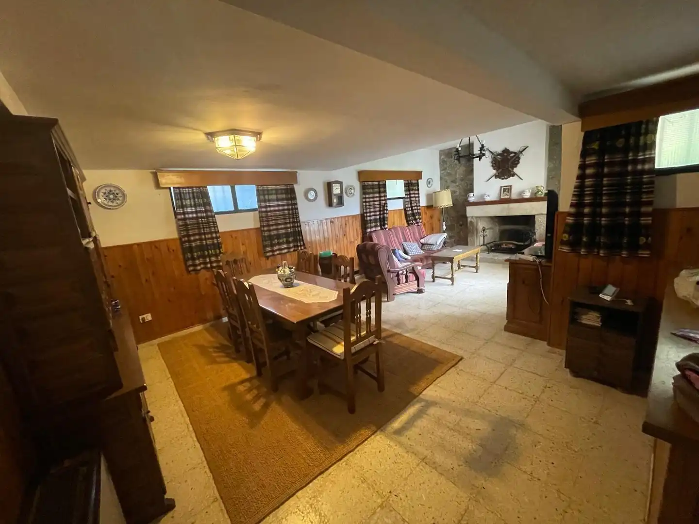 Dining room of Houses for sale in Trujillo  with Air Conditioner, Heating and Storage room