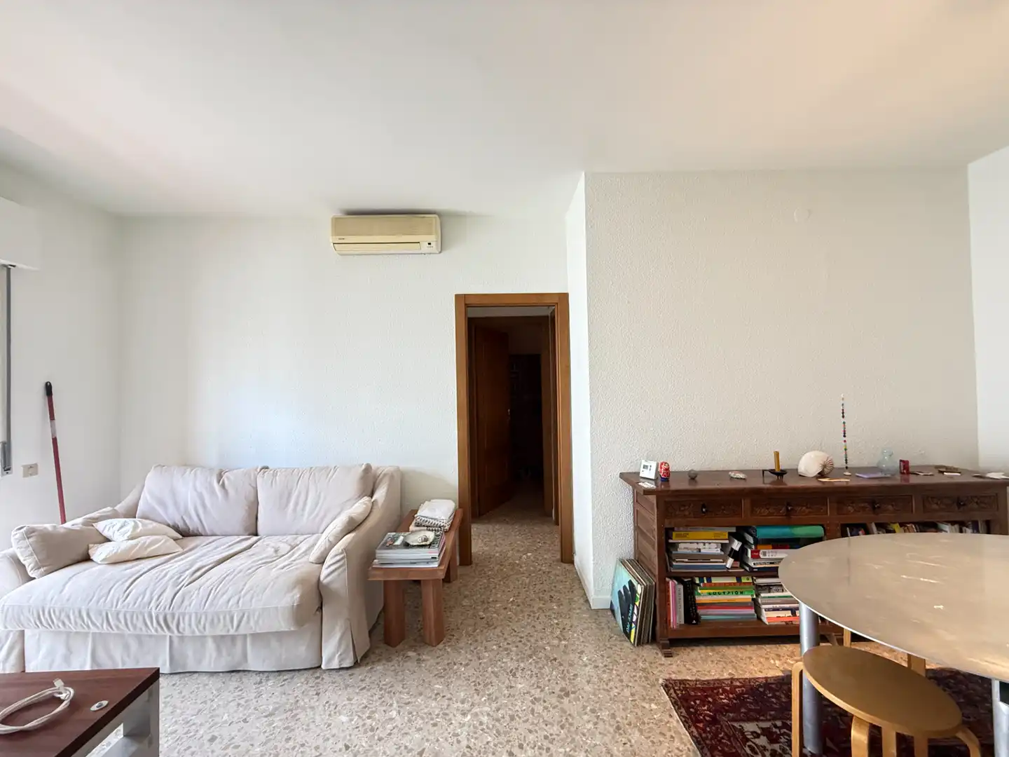 Sala de estar de Piso en venta en Barcelona con Aire acondicionado, Calefacción y Terraza