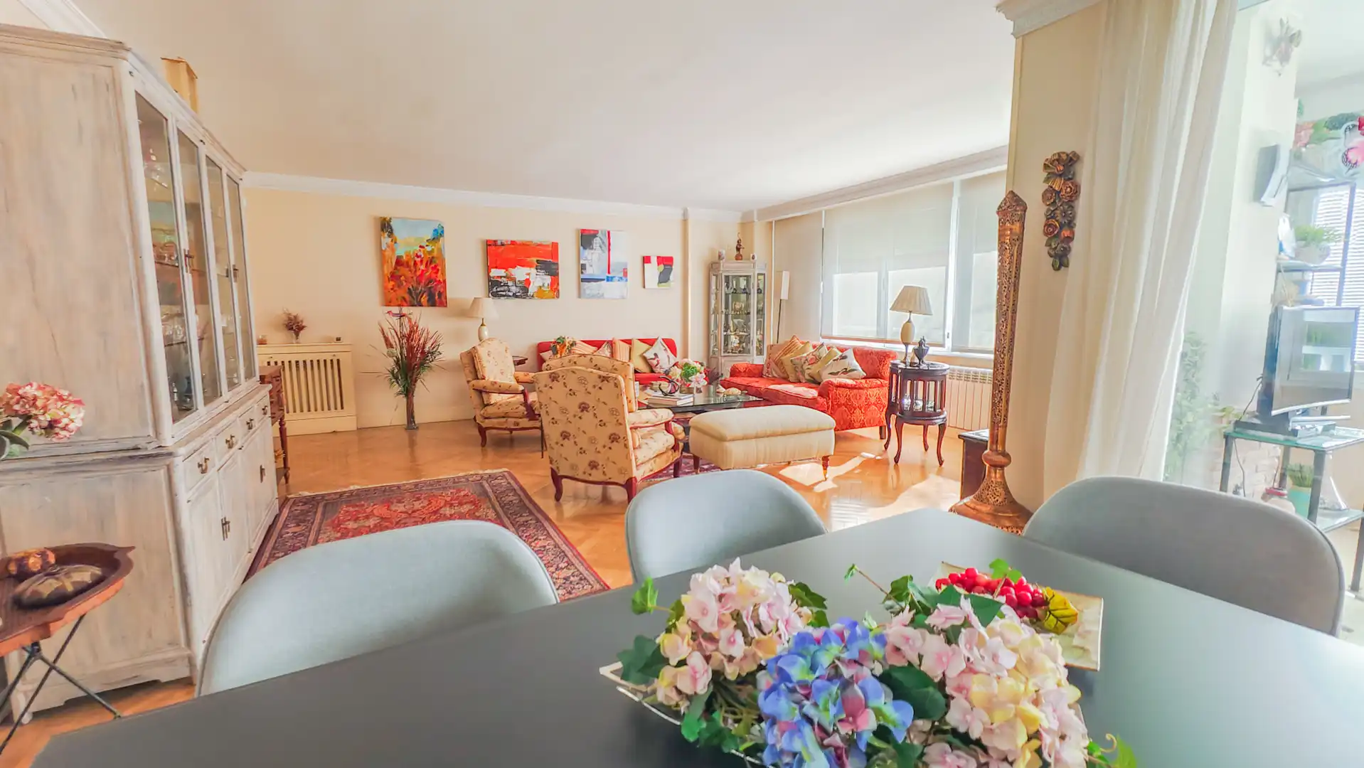 Sala de estar de Piso en venta en Madrid con Aire acondicionado, Calefacción y Jardín privado
