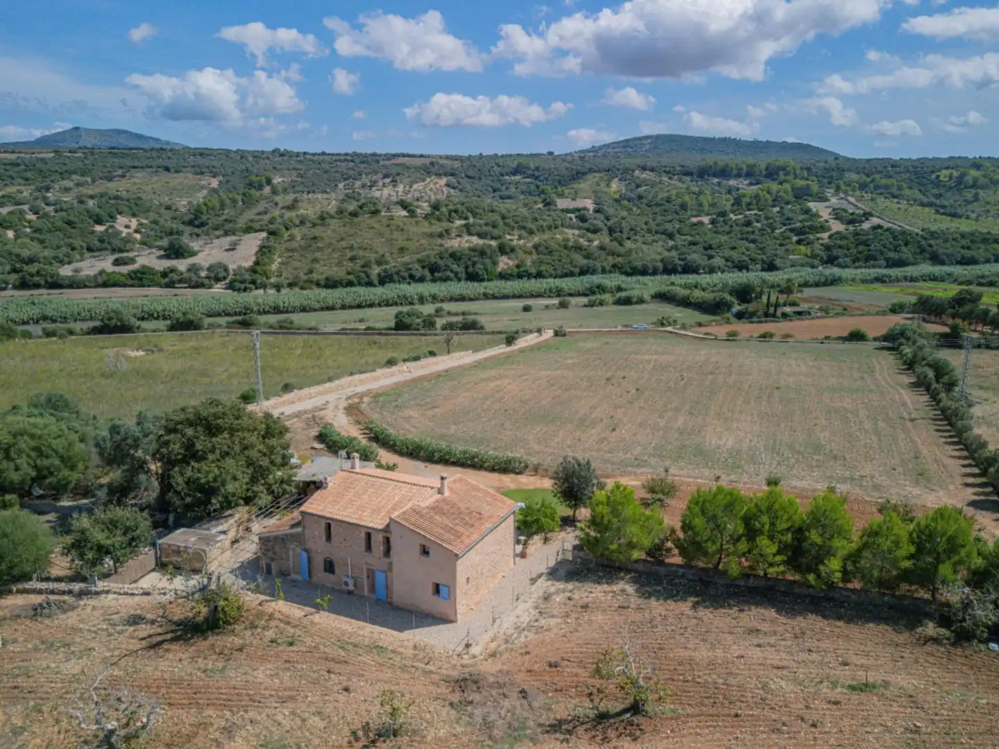 Country house zur Miete in Manacor mit Klimaanlage, Heizung und Privatgarten