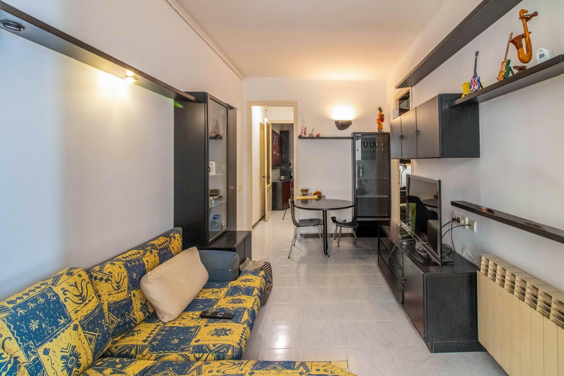 Sala d'estar de Pis en venda en  Barcelona Capital amb Aire condicionat, Calefacció i Balcó