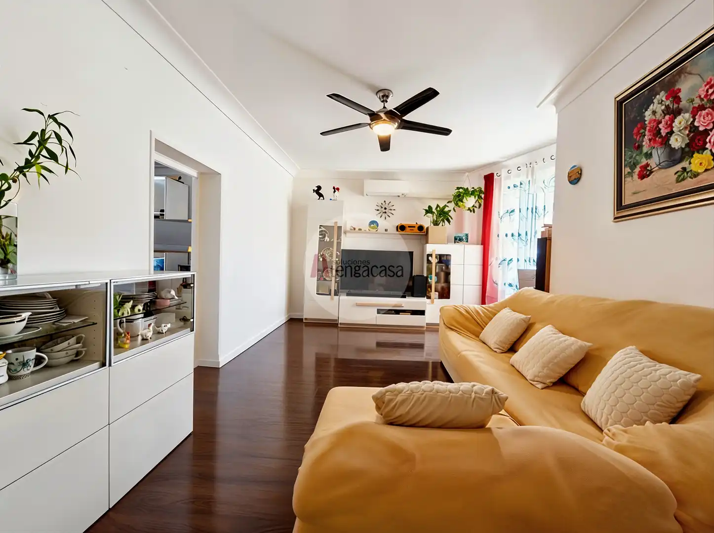 Sala de estar de Piso en venta en Madrid con Aire acondicionado, Calefacción y Parquet