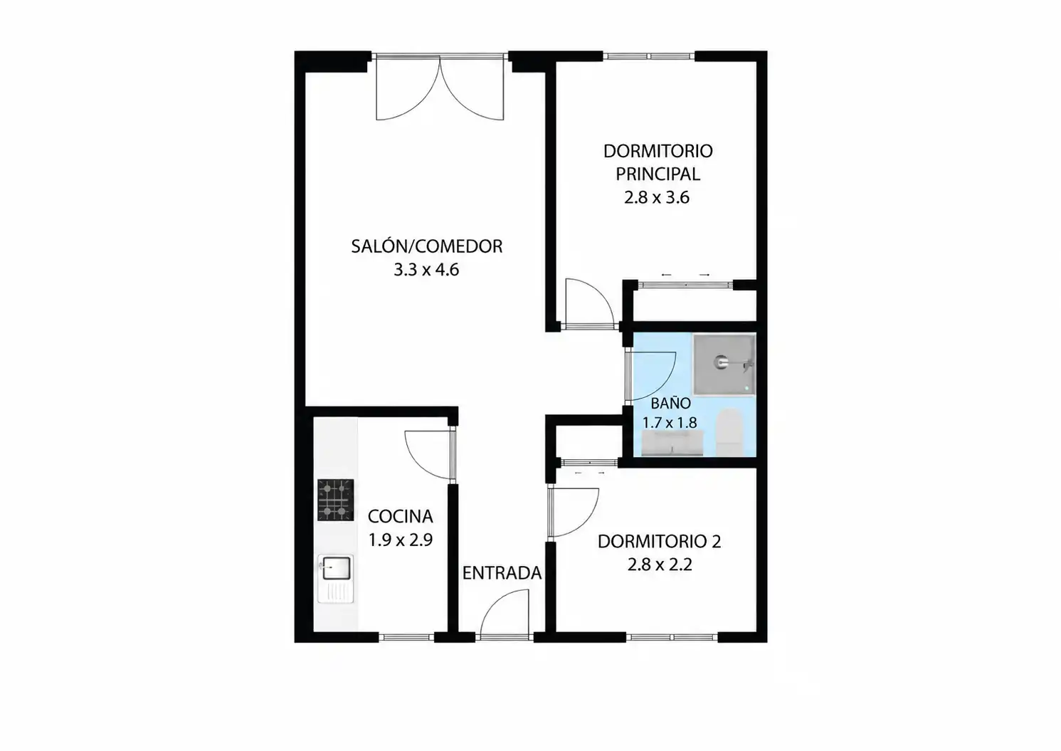 Apartament amb piscina en venda a Villamediana de Iregua, imagen 19