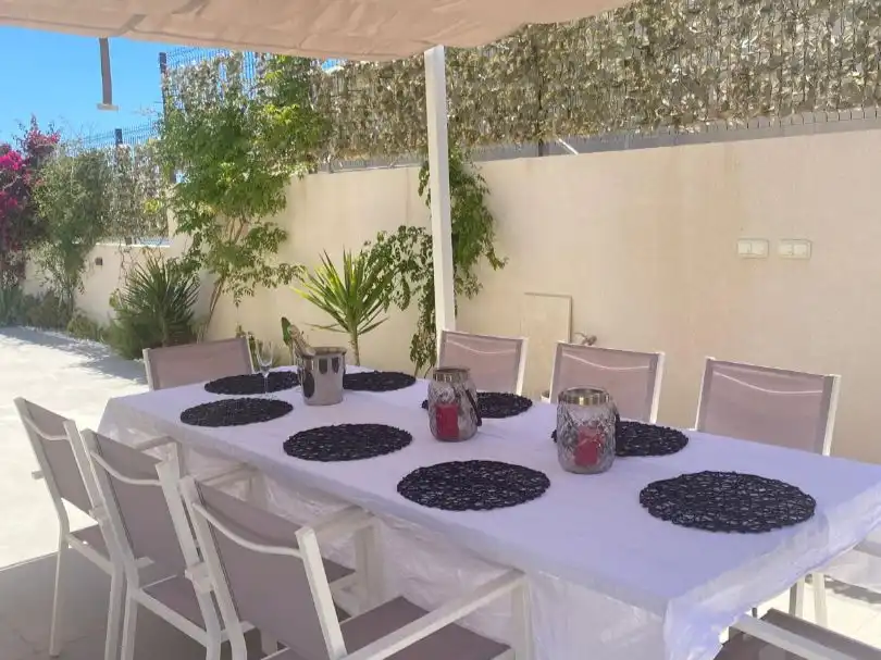 Terraza de Casa o chalet en venta en Polop con Aire acondicionado, Terraza y Piscina