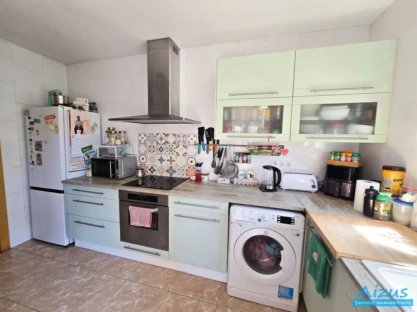 Kitchen of Houses for sale in Santa Susanna  with Air Conditioner, Terrace and Oven