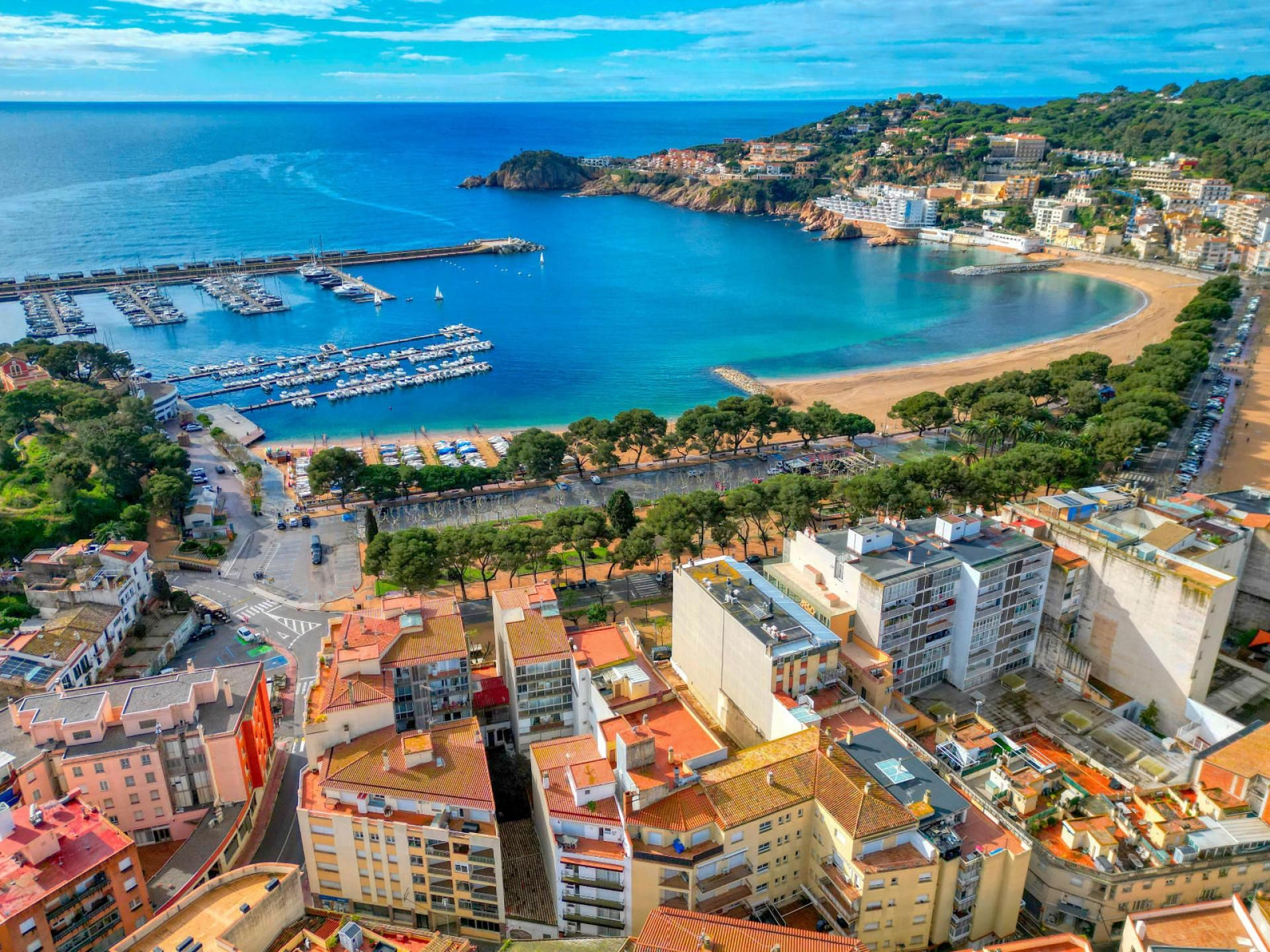 Exterior view of Apartment for sale in Sant Feliu de Guíxols  with Heating, Terrace and Furnished