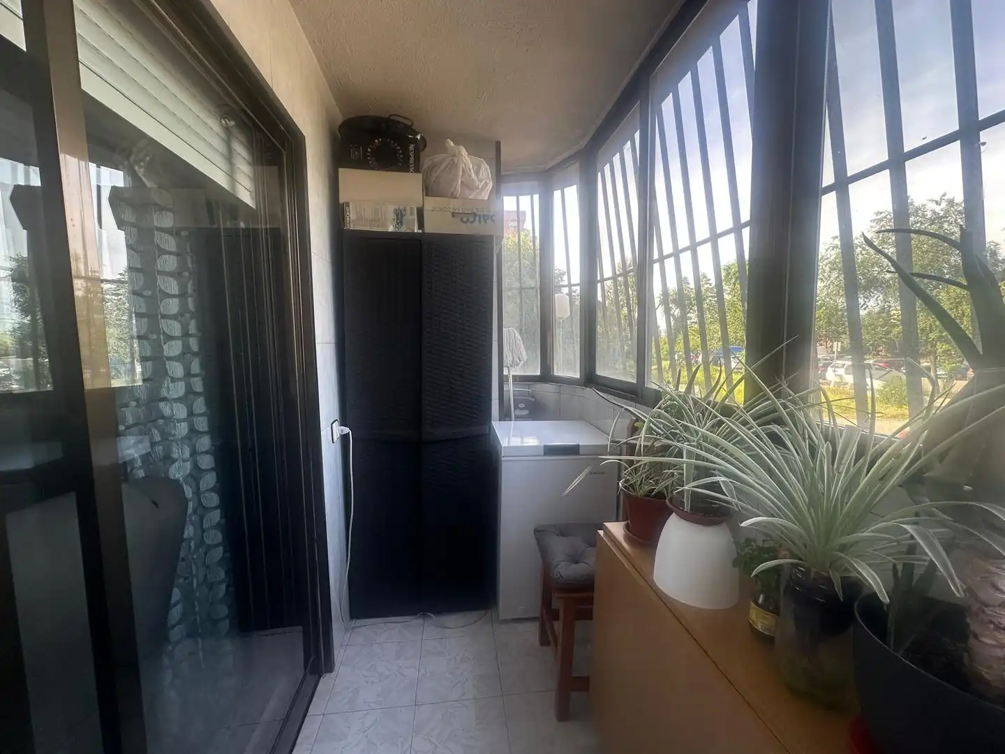 Balcony of Flat for sale in Madrid  with Heating, Terrace and Furnished
