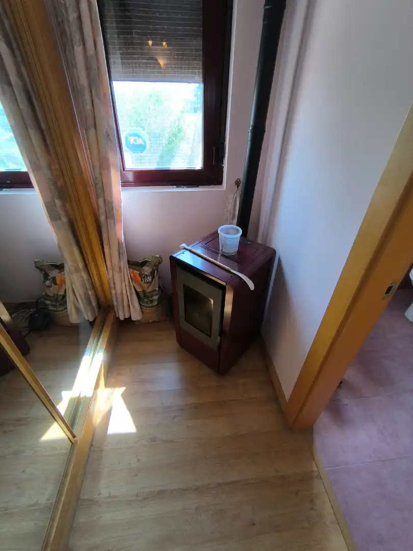 Sala de estar de Casa o chalet en venta en Frechilla con Calefacción, Jardín privado y Parquet