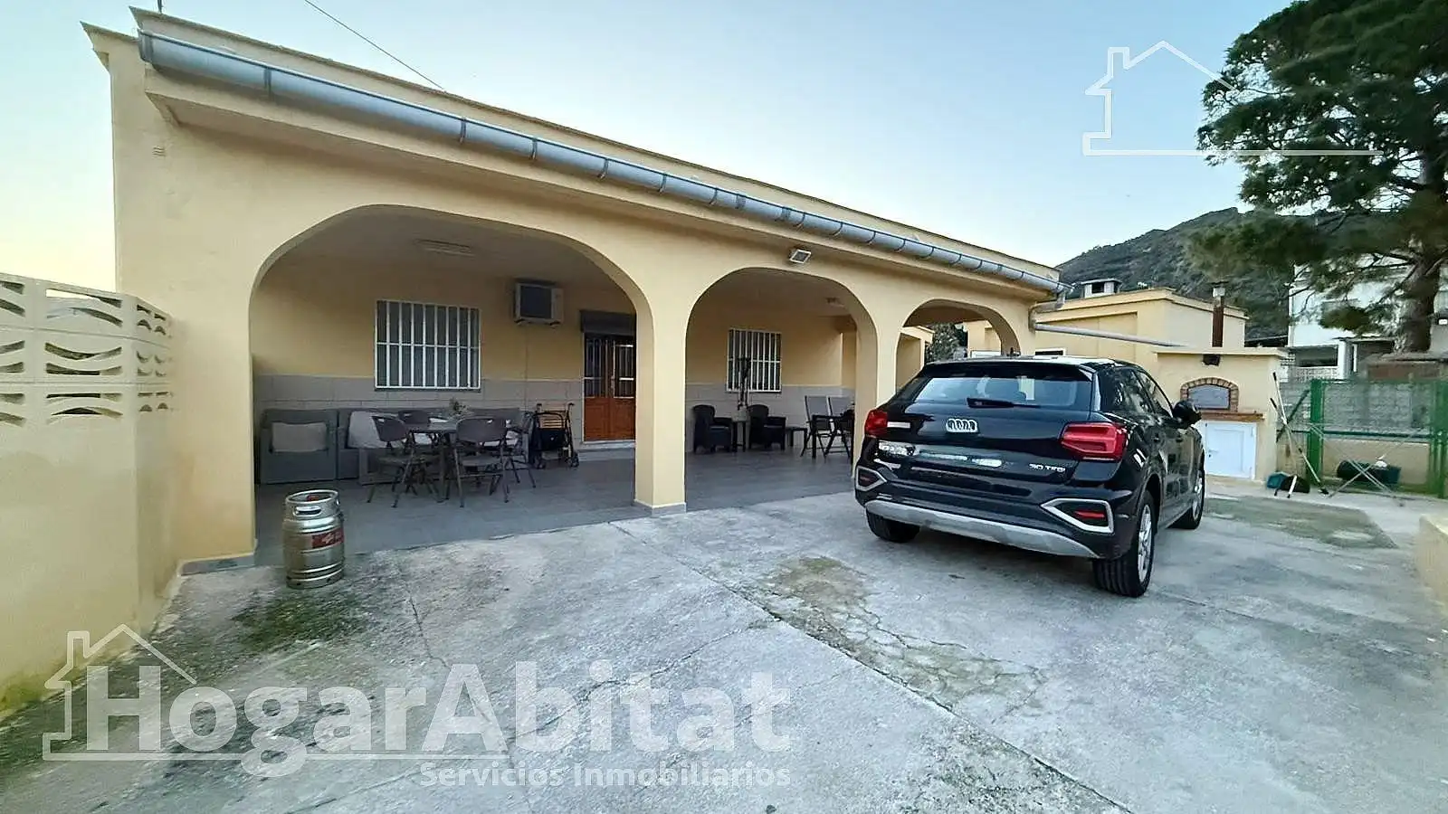 Vista exterior de Casa o chalet en venta en Gandia con Aire acondicionado, Calefacción y Terraza