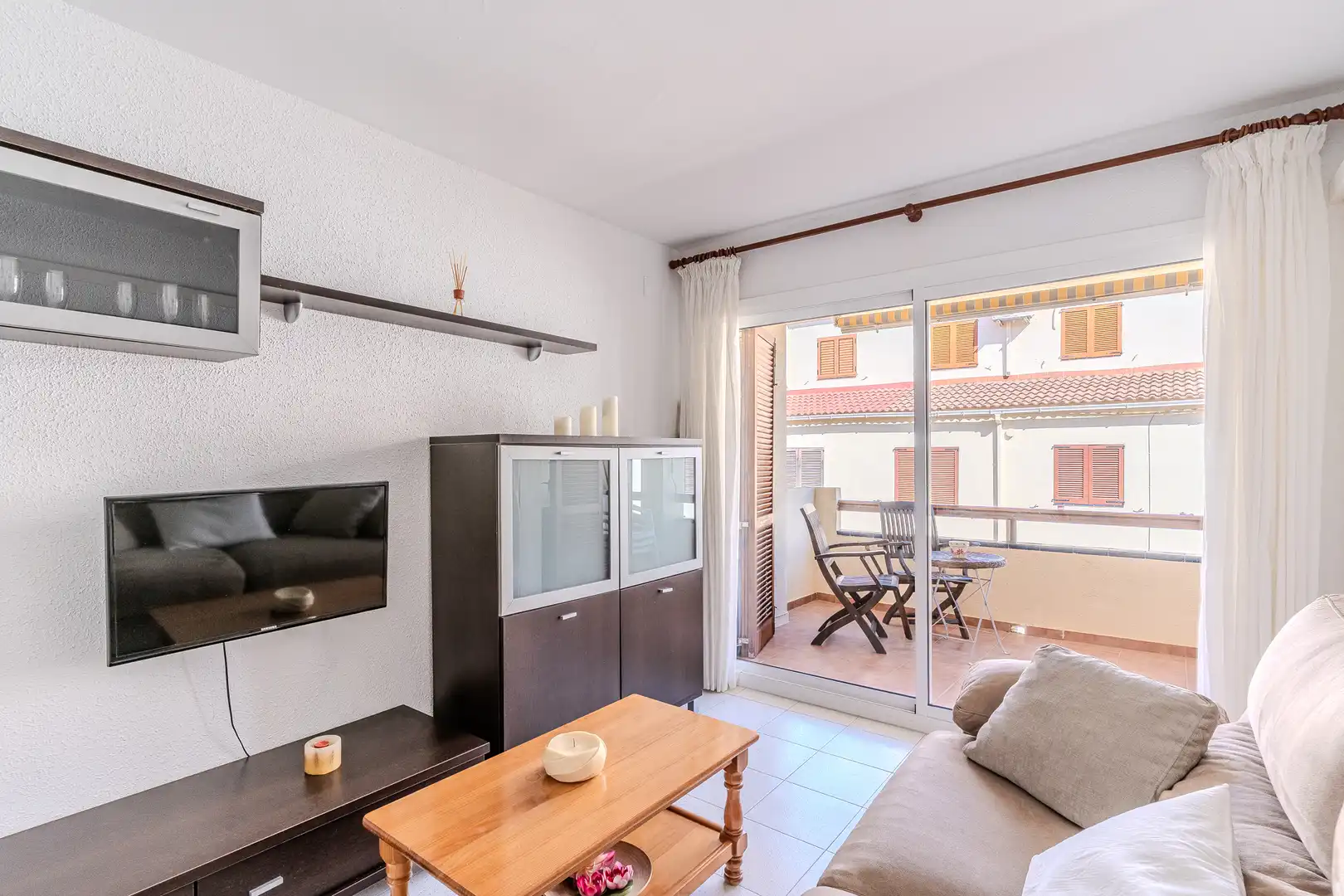 Sala d'estar de Pis en venda en Alcanar amb Aire condicionat, Calefacció i Terrassa
