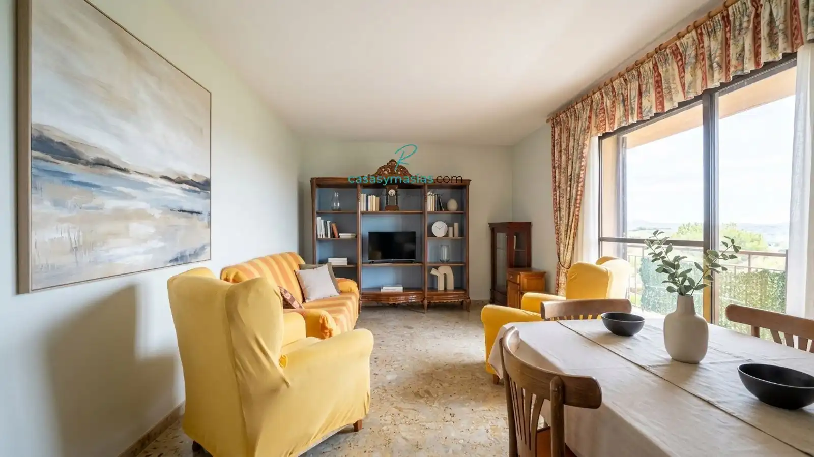 Sala d'estar de Casa o xalet en venda en El Vendrell amb Calefacció, Jardí privat i Parquet