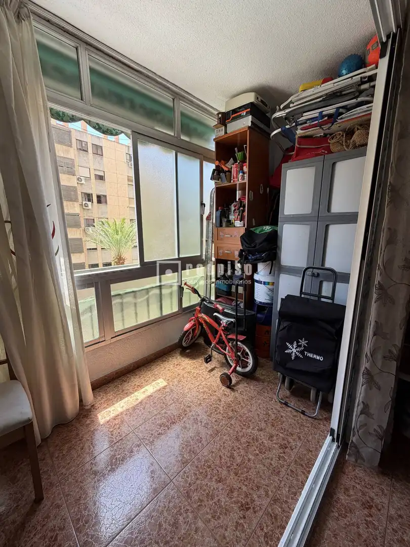Bedroom of Flat for sale in Málaga