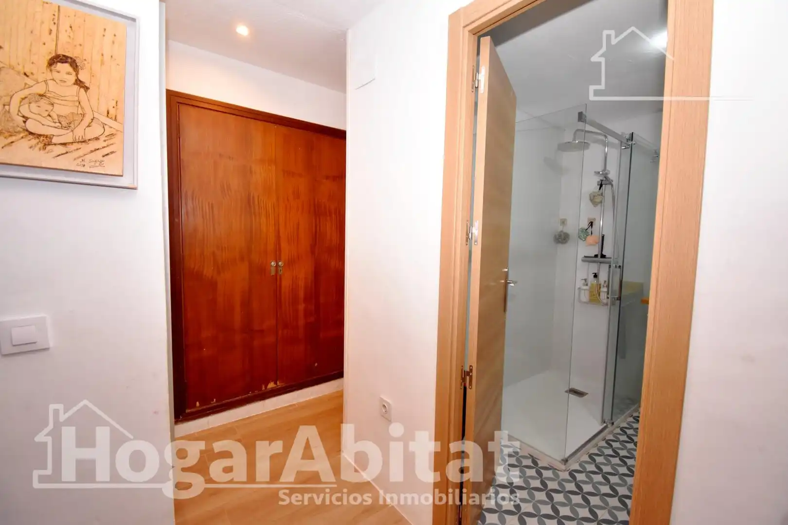 Baño de Planta baja en venta en Burjassot con Aire acondicionado, Calefacción y Terraza