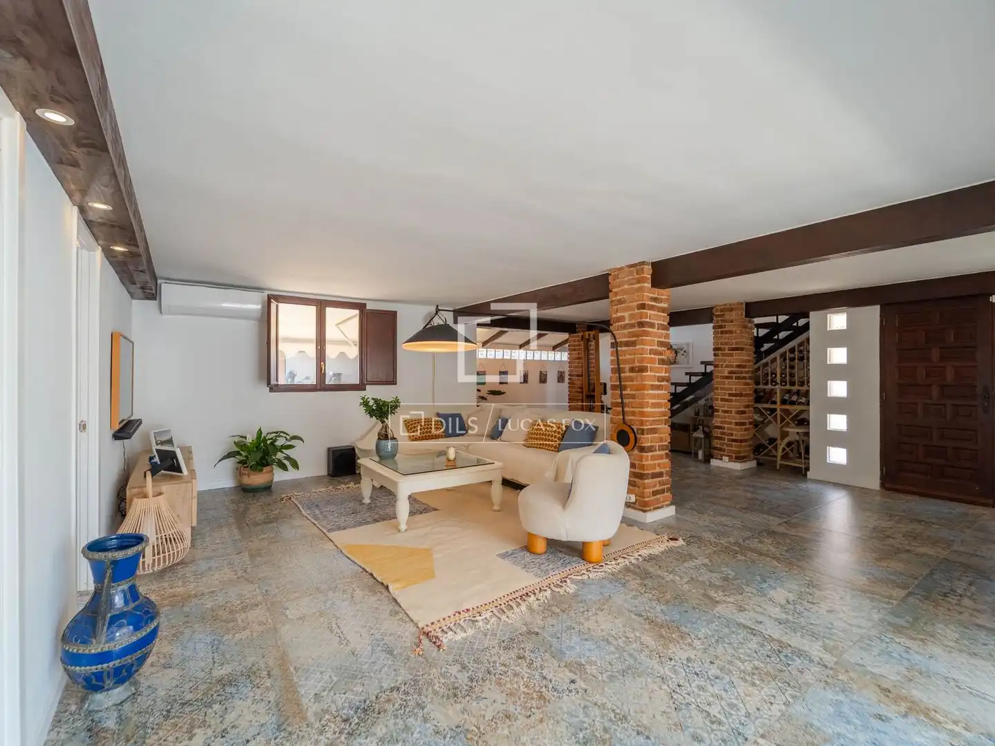 Sala de estar de Casa o chalet de alquiler en Bétera con Aire acondicionado, Calefacción y Terraza