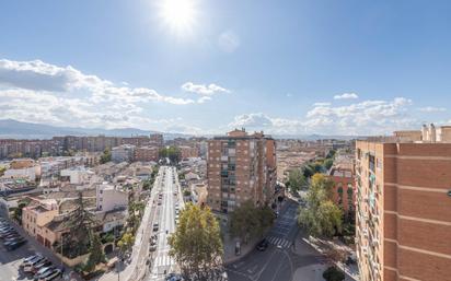 Exterior view of Attic for sale in  Granada Capital  with Air Conditioner, Heating and Private garden