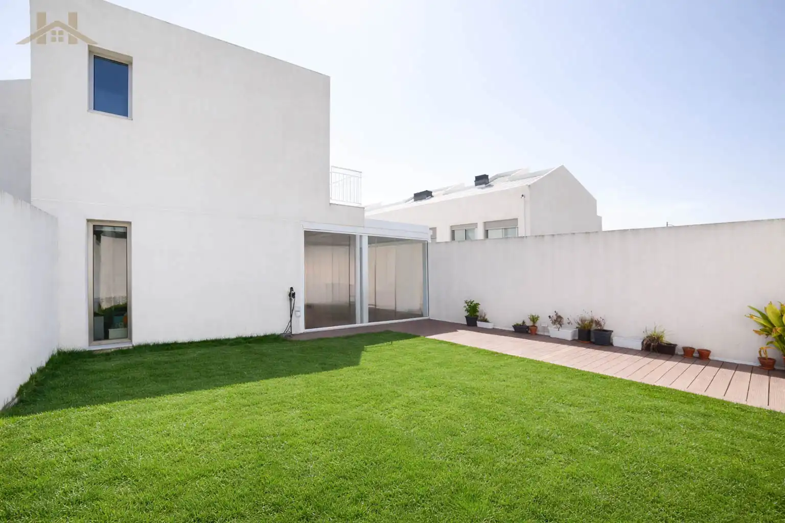 Jardín de Casa adosada en venta en Villaviciosa de Odón con Aire acondicionado, Calefacción y Jardín privado