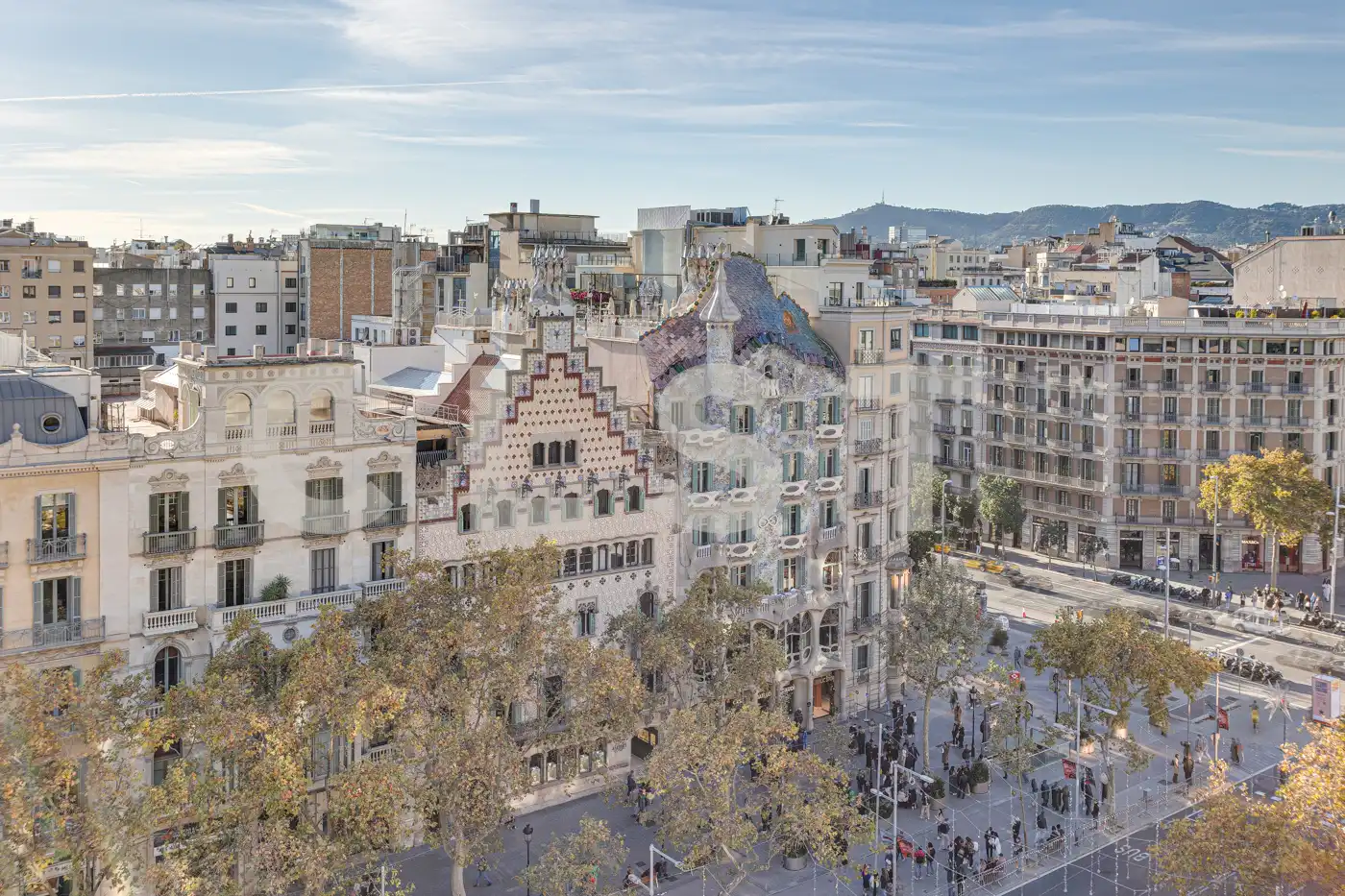 Außenansicht von Dachboden zur Miete in Barcelona mit Klimaanlage, Heizung und Terrasse