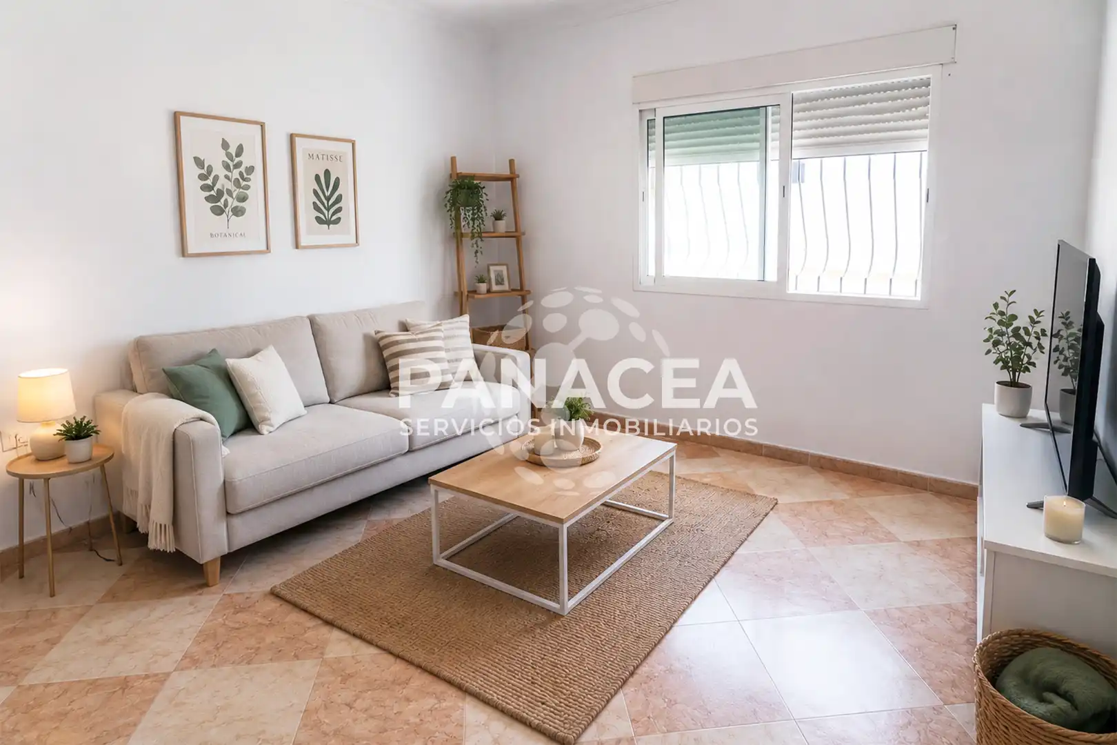 Living room of Houses for sale in Vícar  with Private garden, Furnished and Washing machine