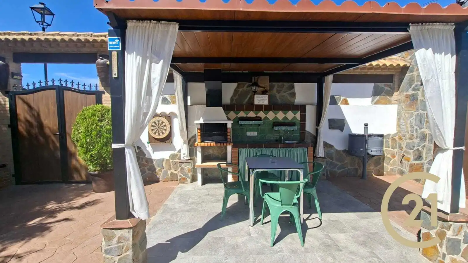 Jardín de Casa o chalet en venta en Arriate con Aire acondicionado, Jardín privado y Terraza