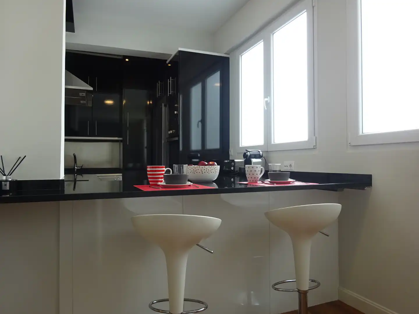 Kitchen of Flat for sale in Madrid  with Air Conditioner, Heating and Parquet flooring