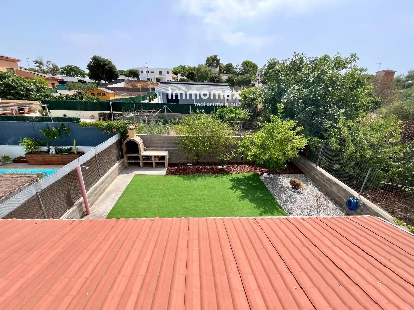 Terrassa de Casa o xalet en venda en Vilanova i la Geltrú amb Aire condicionat, Calefacció i Jardí privat