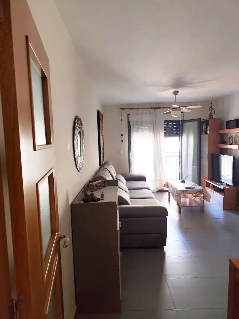 Wohnzimmer von Wohnungen zur Miete in San Javier mit Klimaanlage, Heizung und Terrasse