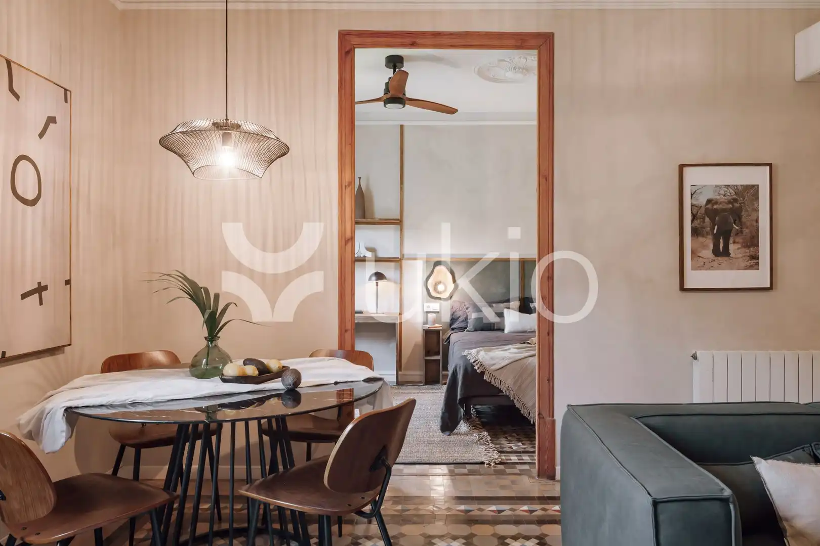 Appartement compact avec terrasse à louer à Carrer de València, imagen 8