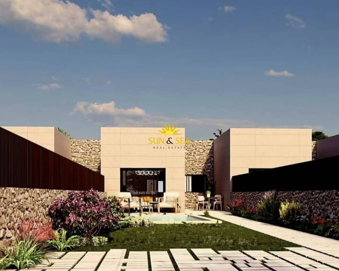 Garden of House or chalet for sale in  Murcia Capital  with Air Conditioner, Heating and Private garden