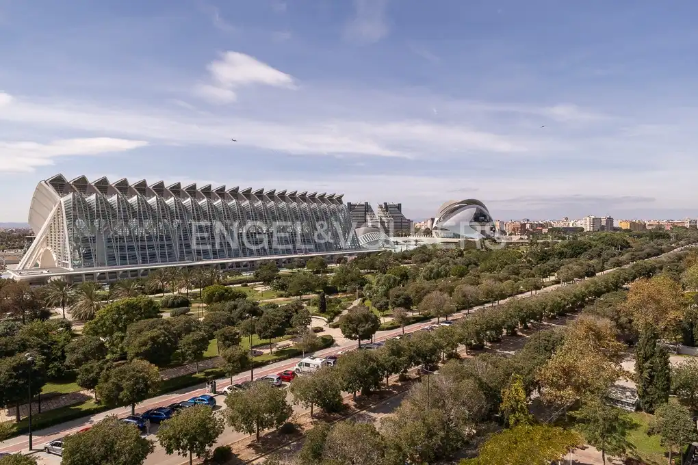 Vista exterior de Pis de lloguer en Valencia amb Aire condicionat, Calefacció i Terrassa