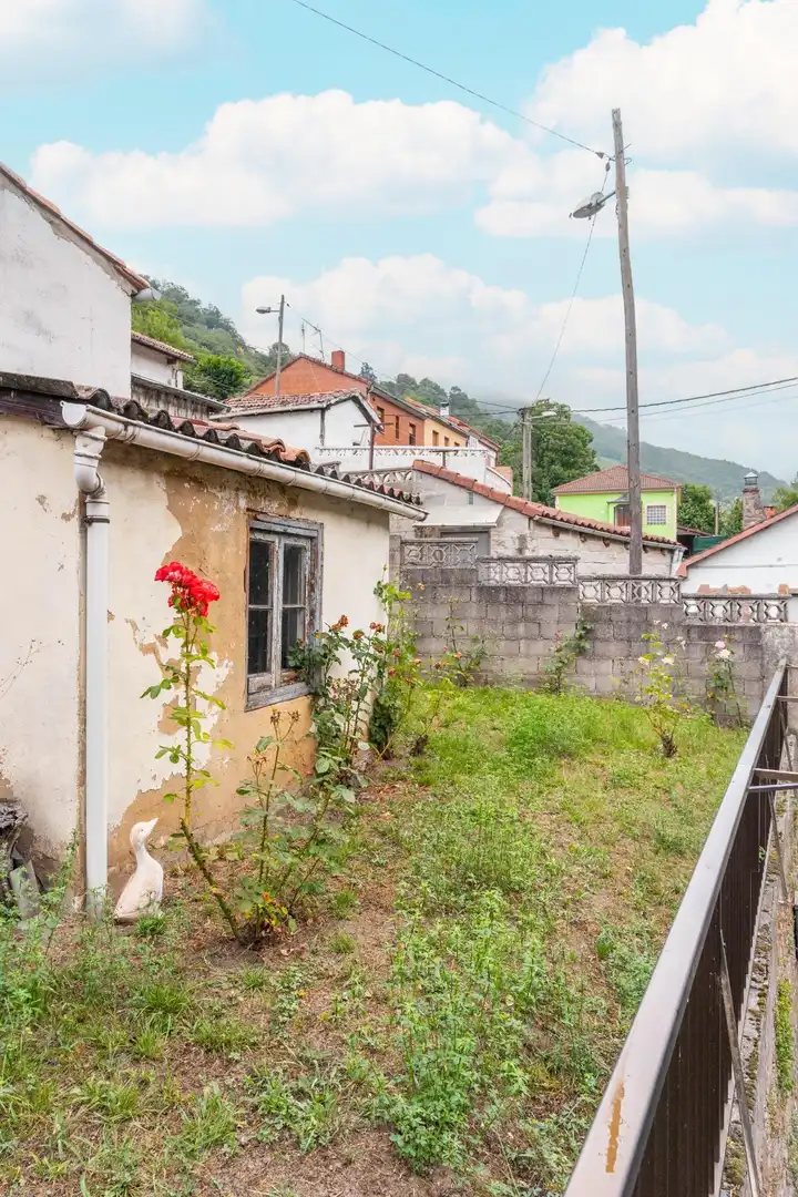 Vista exterior de Casa adosada en venta en Mieres (Asturias)
