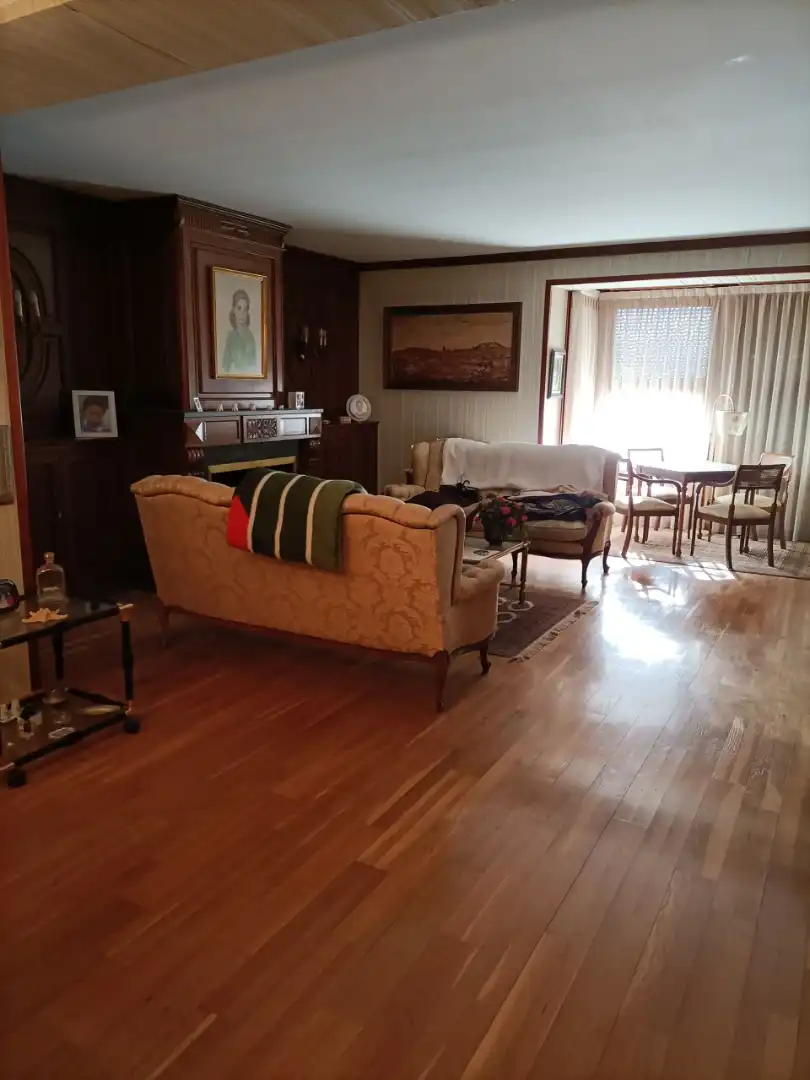 Sala de estar de Ático en venta en Segorbe con Parquet, Terraza y Amueblado