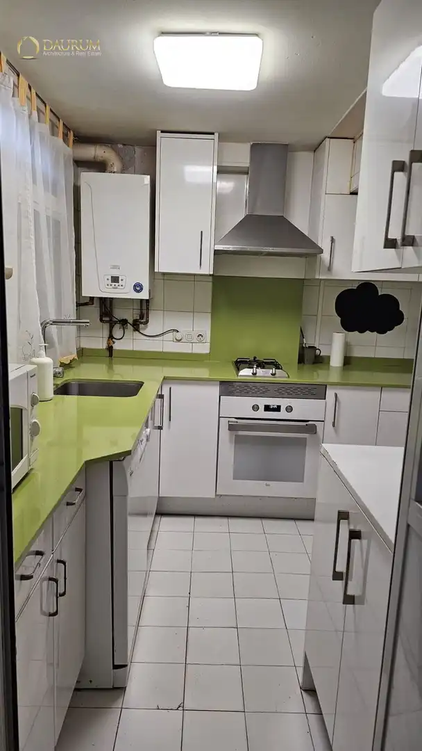 Kitchen of Flat for sale in Madrid  with Air Conditioner, Heating and Terrace