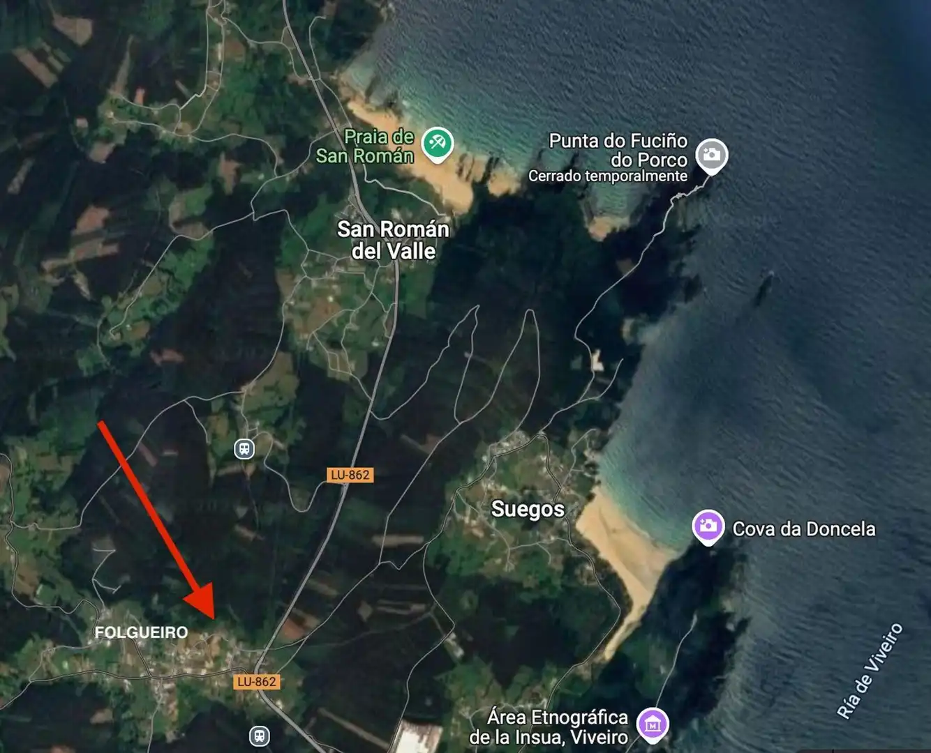 Rustikales Grundstück zum Verkauf in O Folgueiro 41, imagen 3