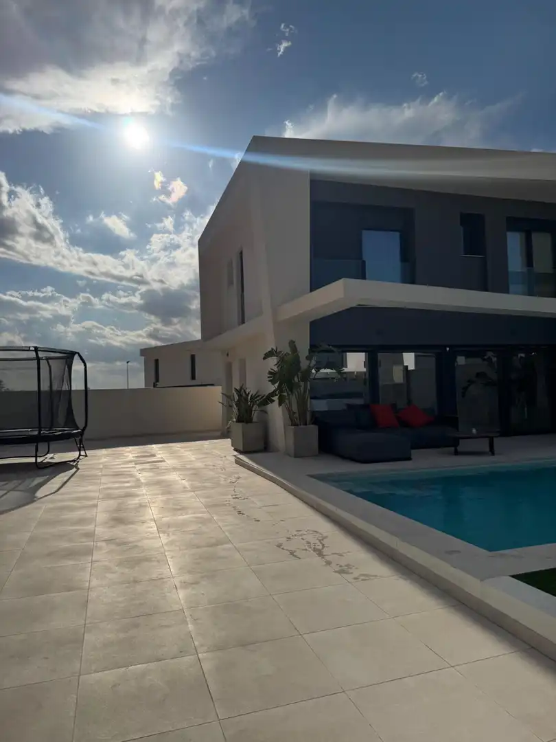 Terrace of Houses for rent in Santa Pola  with Air Conditioner, Heating and Private garden