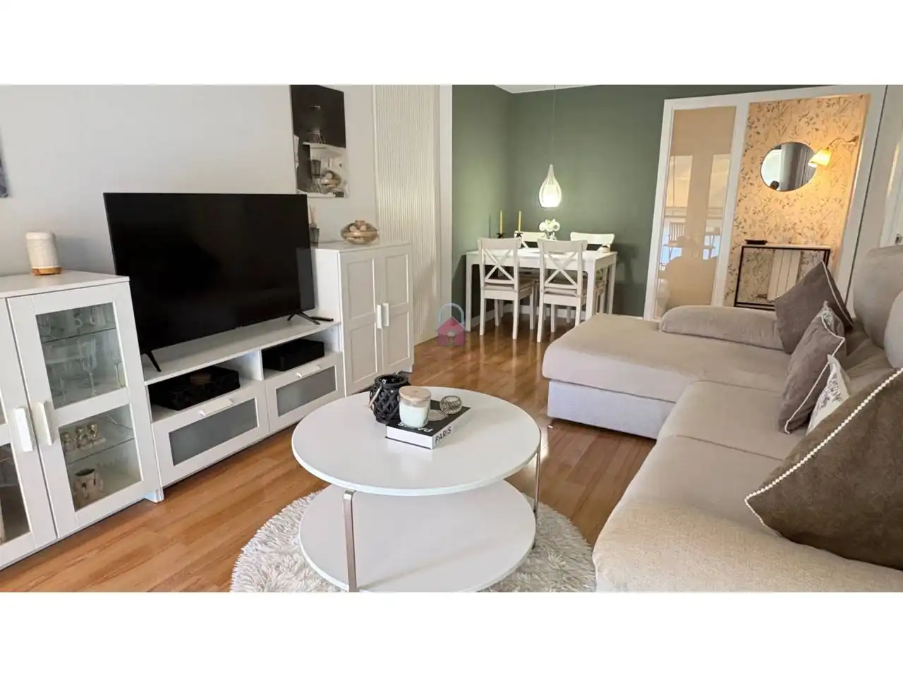 Living room of Flat for sale in Terrassa  with Air Conditioner, Heating and Storage room