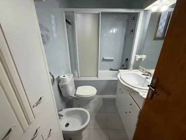 Badezimmer von Wohnung zum Verkauf in Peñíscola / Peníscola mit Terrasse, Möbliert und Ofen